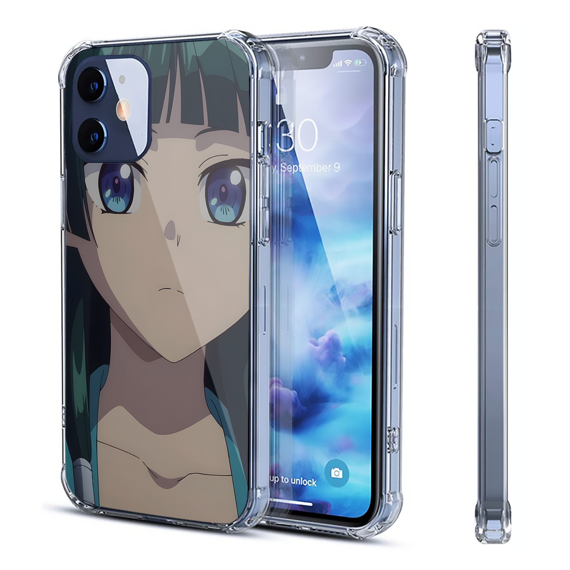 （画像用） 薬屋のひとりごと The Apothecary Diaries 【iPhone 12シリーズ対応】透明スマホケース（クリアソフトケース）